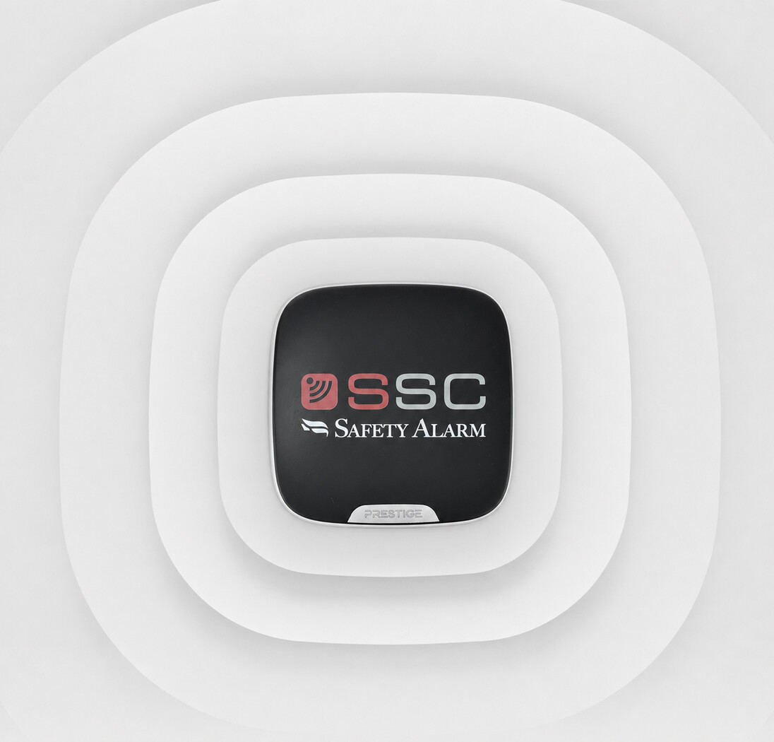 PR-SIREXT Prestige nero SSC Safety Alarm